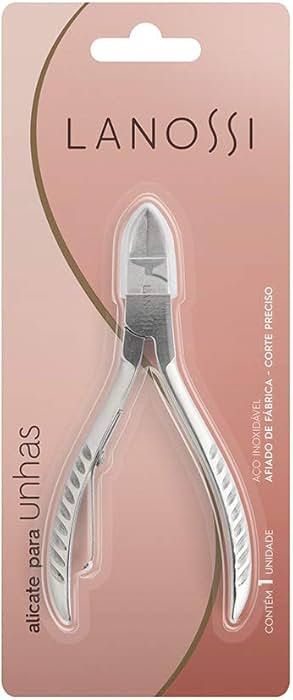 Alicate em Aço Para Unhas, Lanossi Beauty & Care. | Amazon (BR)