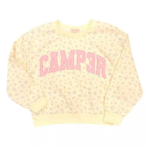 Girls' Happy Camp3r Sweetheart Floral Crewneck Sweatshirt | Scheels Sports