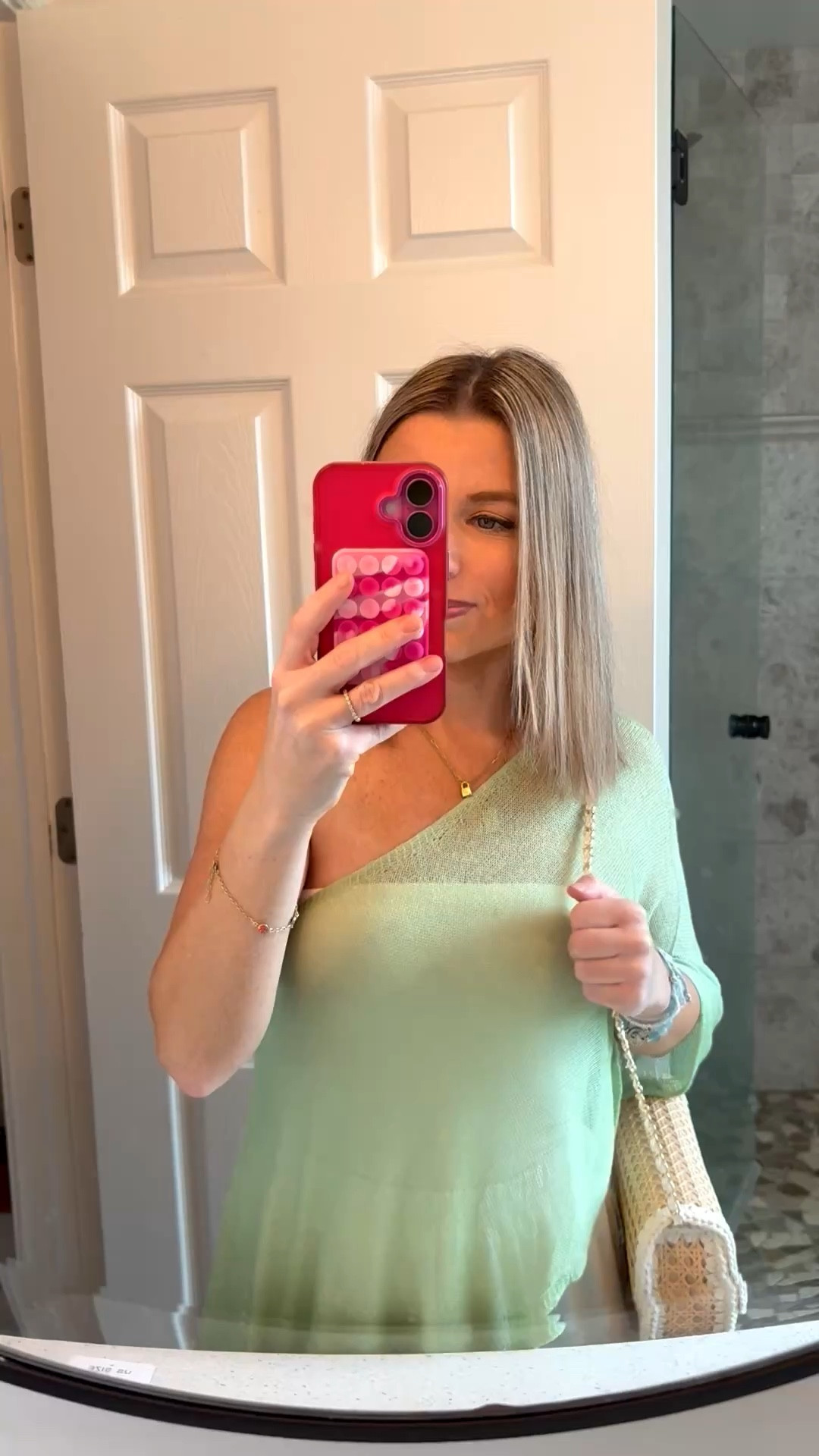 Cutest sheer asymmetrical top! 

#LTKootd #LTKSaleAlert #LTKPetite