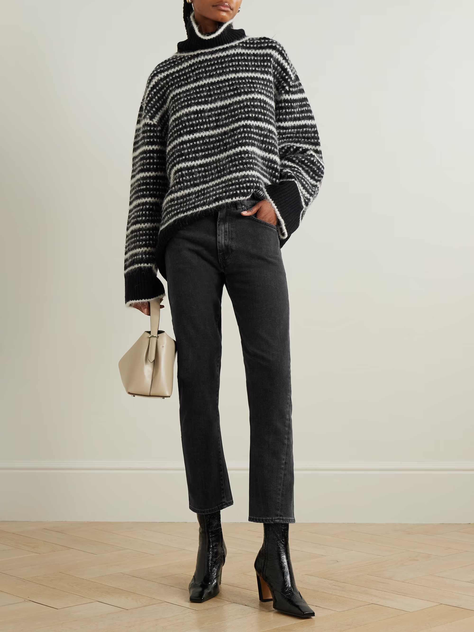 Twisted Seam high-rise straight-leg jeans | NET-A-PORTER (US)