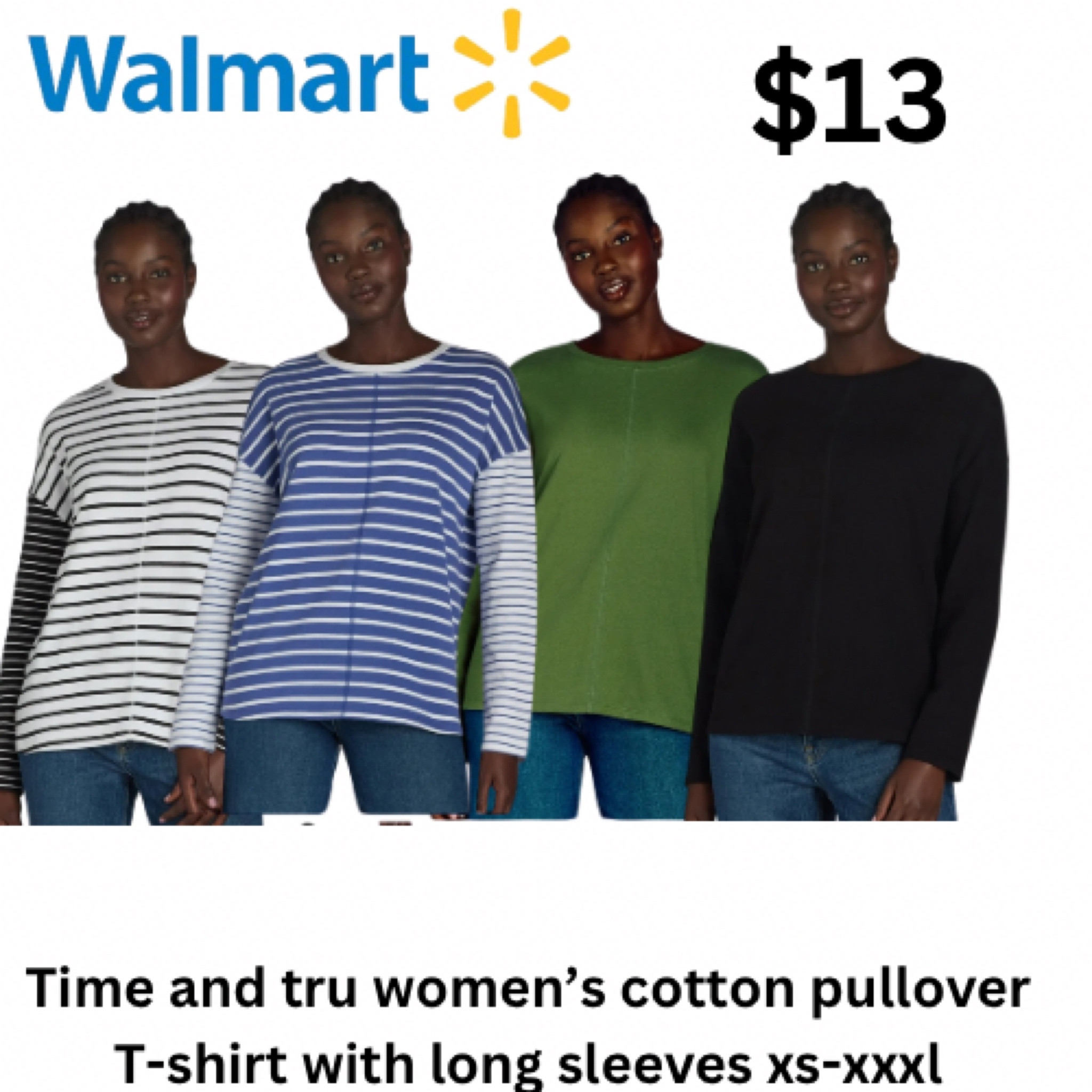 These Walmart everyday T-shirts are perfect for the spring time and they’re only $13!!

#LTKStyleTip #LTKU #LTKFindsUnder50