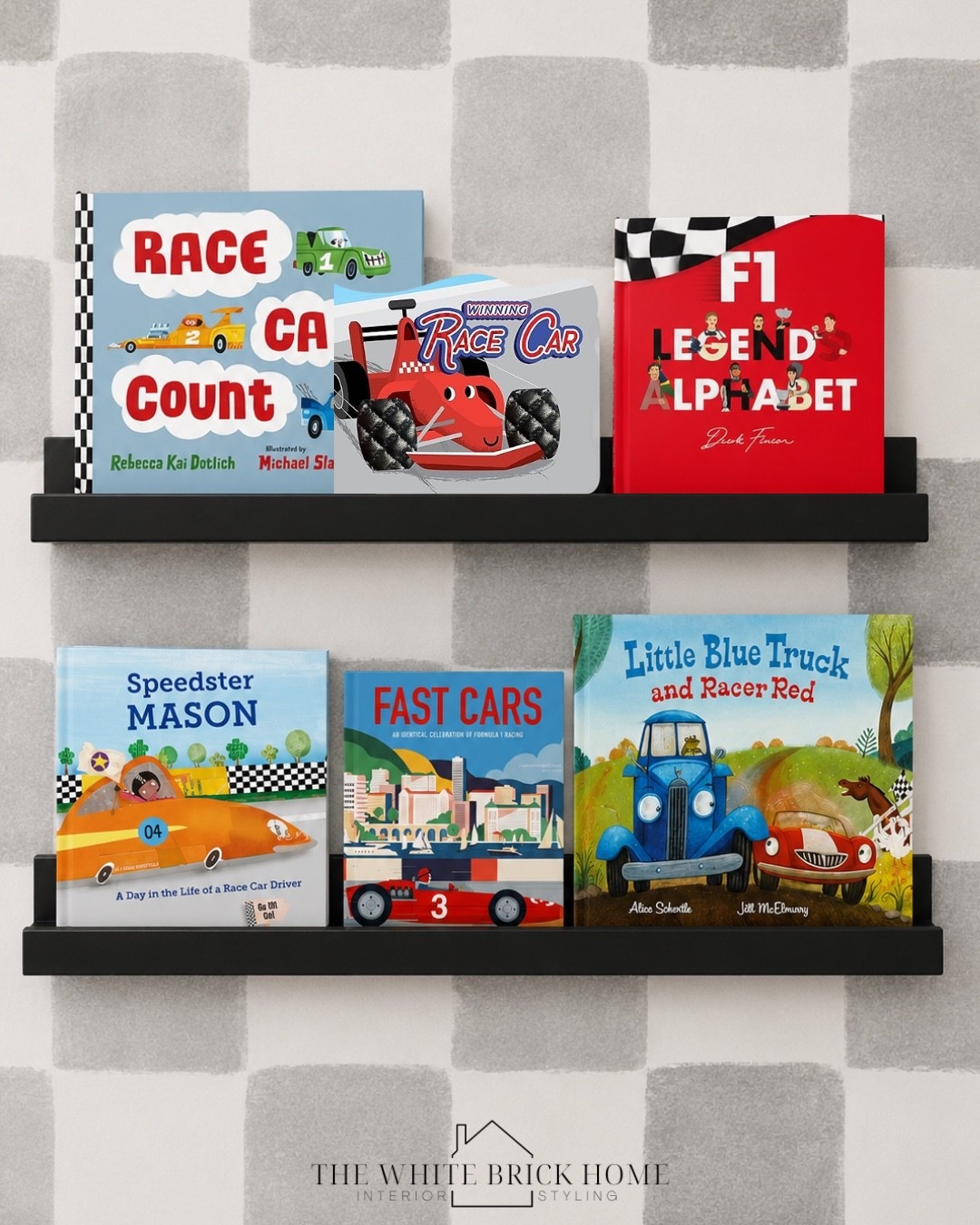 A few adorable options for cute racing books that double as decor for a car themed boys bedroom! 
❤️❤️
Boys room, kids room, boys room decor, boys room ideas, boys room decor ideas, boys room book shelf, boys room books, toddler boy, toddler boy books, cute car books for boys, cute racing books for toddler boy, toddler boy books, boys room, big boy bedroom, books for toddler boys room, car themed bedroom, truck themed bedroom, race car themed bedroom, kids room ideas, Amazon, Etsy

#LTKHome #LTKSeasonal #LTKKids