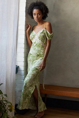 By Anthropologie Garden Midi Dress | Anthropologie (US)