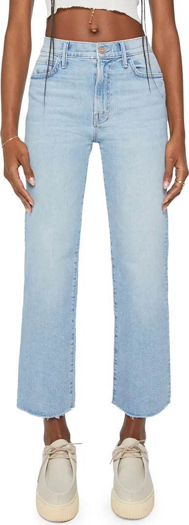 The Kick It Fray Ankle Flare Jeans | Nordstrom