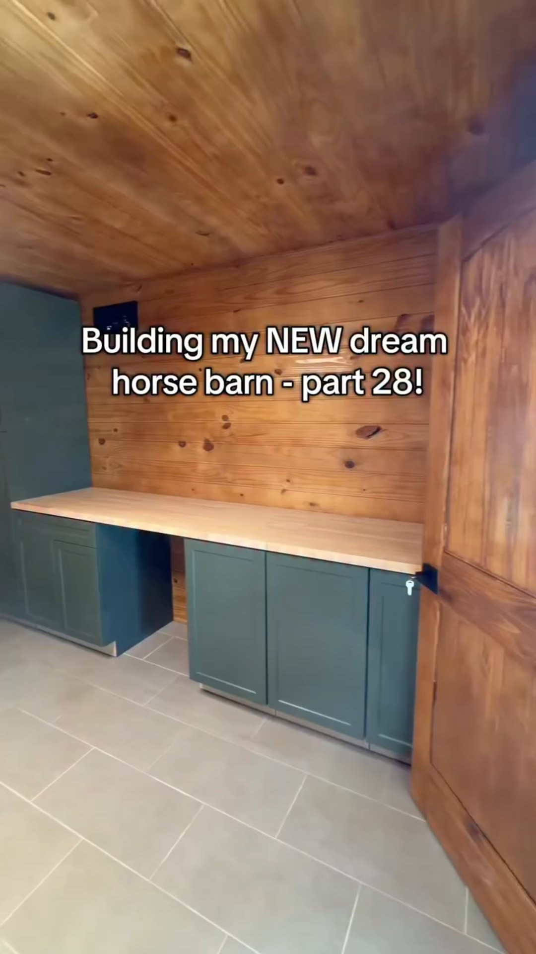 Eeek loving how it’s turning out!! 
.
.
.
.
.
.
.
#horses #horsebarn #diy #barnbuild #equestrian