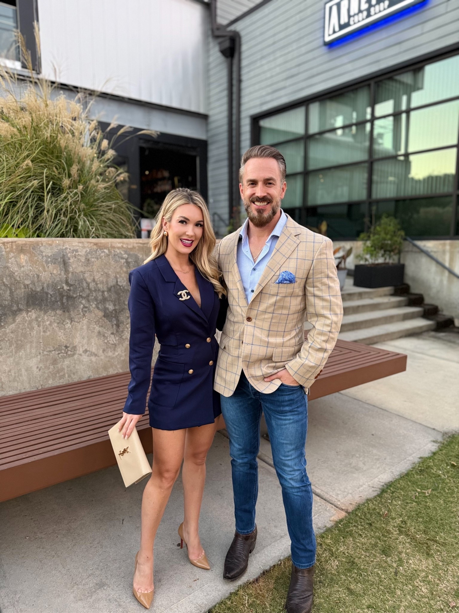 The best fall mini blazer romper. Looks like a dress but it’s shorts/ romper. Very well made. I’m a size small & it fits tts. 

#NavyBlazerDress #NavyBlazerRomper #FallRomper #LongSleeveRomper #FallTransition #DateNightOutfit #DateNightFit #FallFit #FallOutfit #BlazerMinDress #BlazerDress

#LTKStyleTip #LTKSeasonal #LTKFindsUnder50