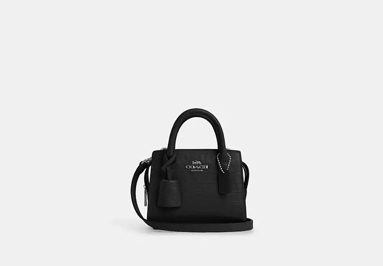 Coach Outlet Andrea Mini Carryall Bag - Black | Coach Outlet US