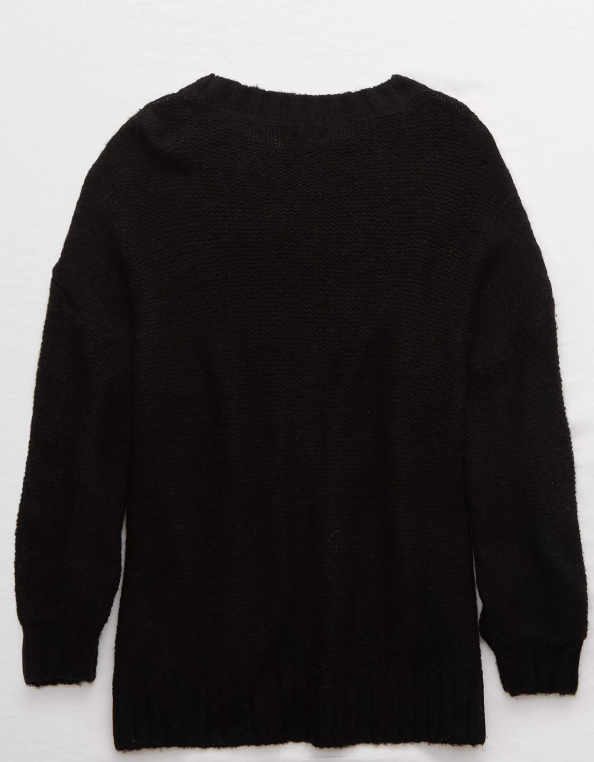 Aerie Oversized Happy Place Cable Sweater | American Eagle Outfitters (US & CA)