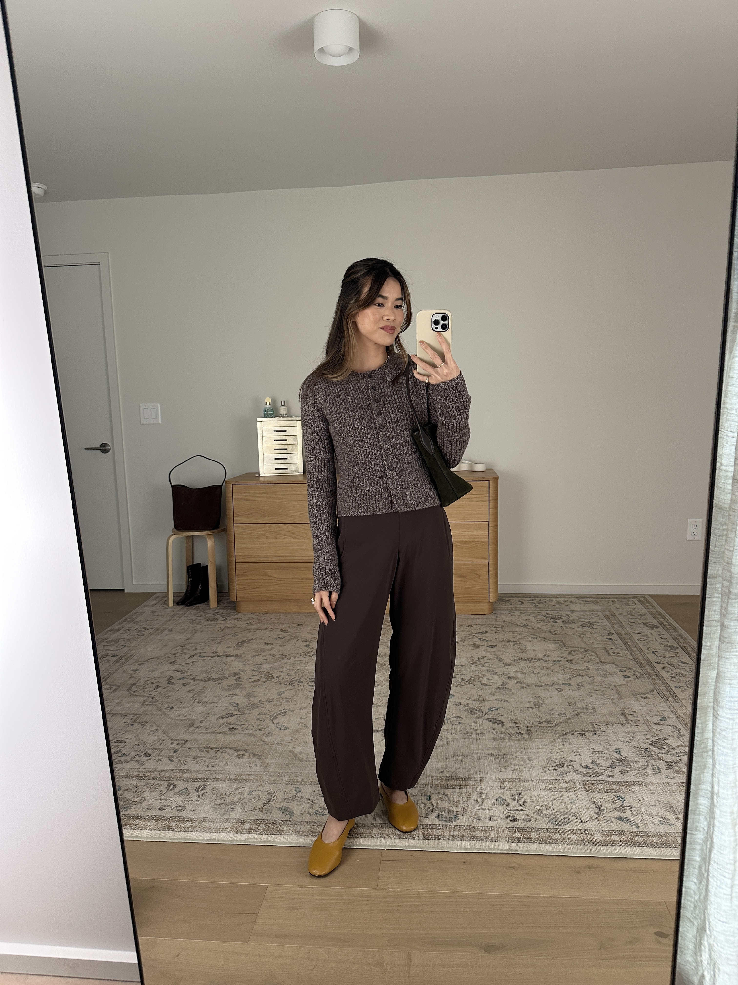 I cannot stop wearing these @Ruti pants. They are so comfy!

Sizing info: 
-Abercrombie Merino Wool-Blend Shrunken Crew Cardigan (Size XS in Brown) 
-Ruti The On The Loose Work Pants (Size 0 regular in Coffee) 

brown pants, petite pants, brown petite pants, fall pants, summer pants, barrel pants, summer outfit, fall outfit, vacation outfit, travel outfit, best petite pants, petite barrel pants, comfy pants, viral barrel pants, fall outfit, petite fall outfit

#LTKootd #LTKSeasonal #LTKPetite