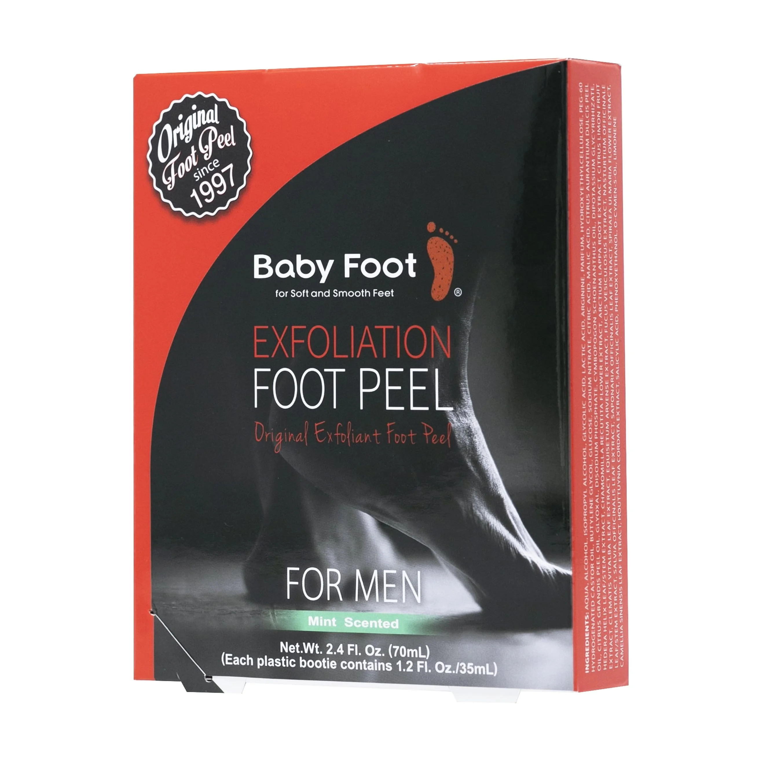 Baby Foot Exfoliation Foot Peel for Men | Walmart (US)