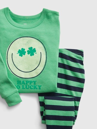babyGap 100% Organic Cotton Lucky PJ Set | Gap (US)