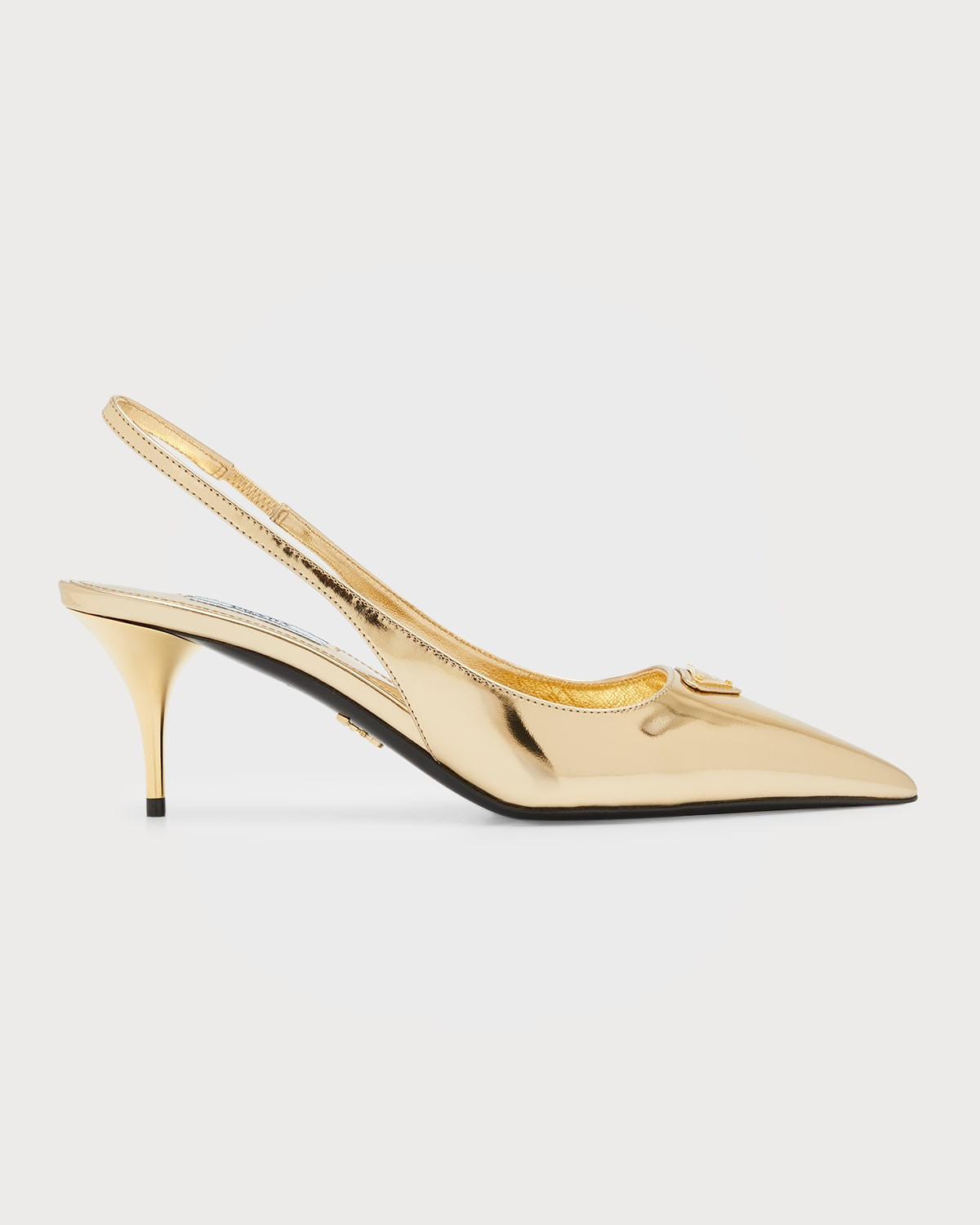 Modellerie Metallic Slingback Pumps | Neiman Marcus