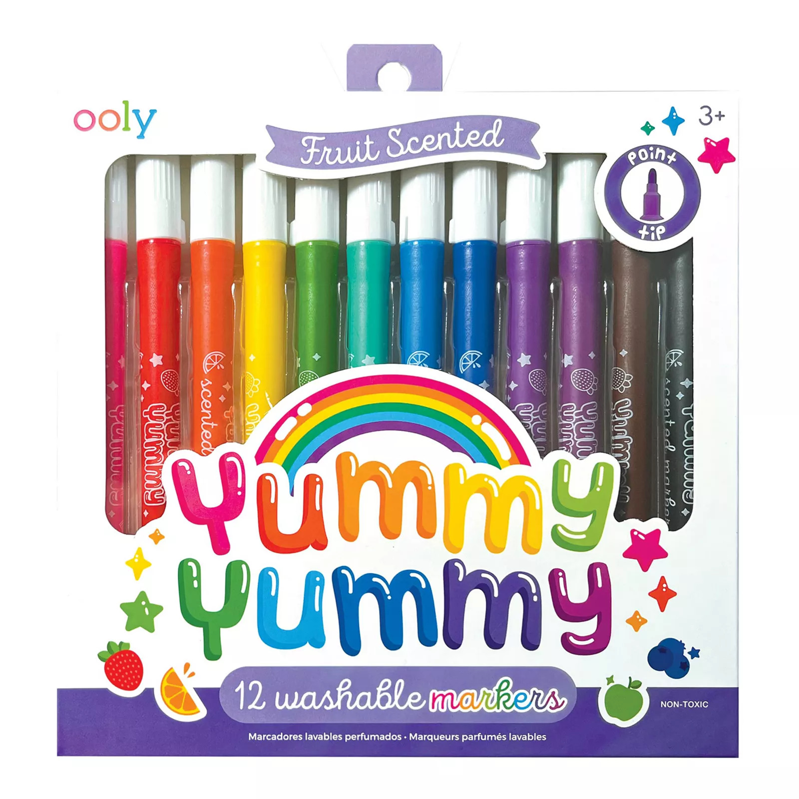 Ooly Yummy Yummy Scented Markers 2.0 - Set of 12, Color | Kohl's