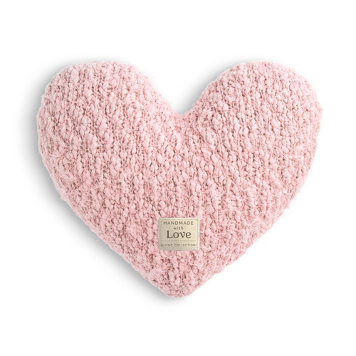 Giving Collection Pink Weighted Giving Heart 1.85lb | DEMDACO