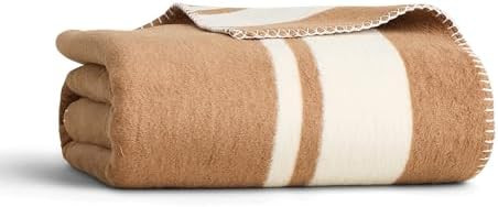 Preston Lane Highrise Throw Blanket – 50" x 70", Premium Cotton-Blend, Soft and Fluffy Throw fo... | Amazon (US)