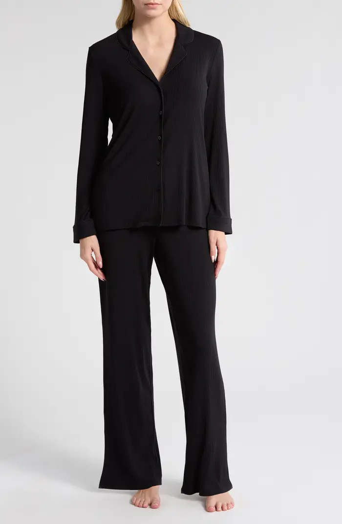 Nordstrom Moonlight Eco Easy Rib Pajamas | Nordstrom | Nordstrom