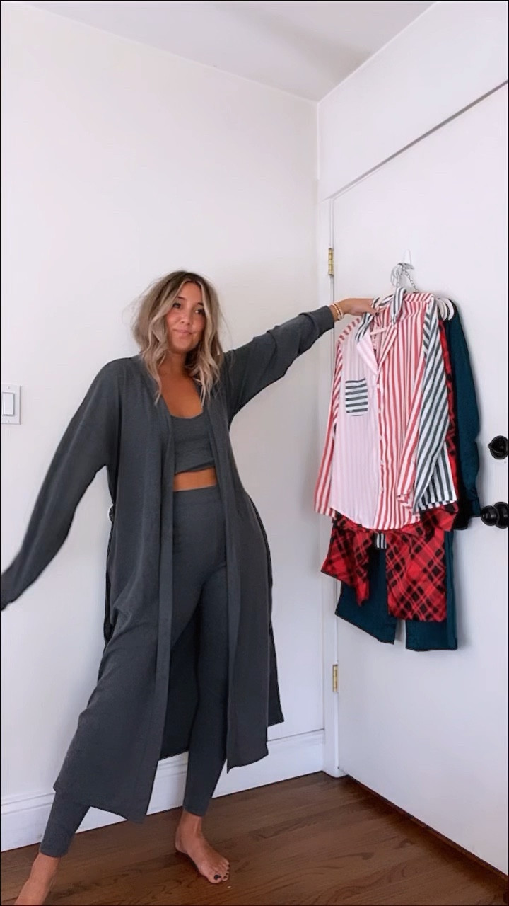 Holiday pjs! Linking everything from the video below 🫶🏼

#LTKHoliday