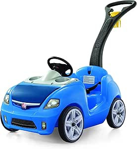 Step2 Whisper Ride II Ride On Push Car, Blue | Amazon (US)