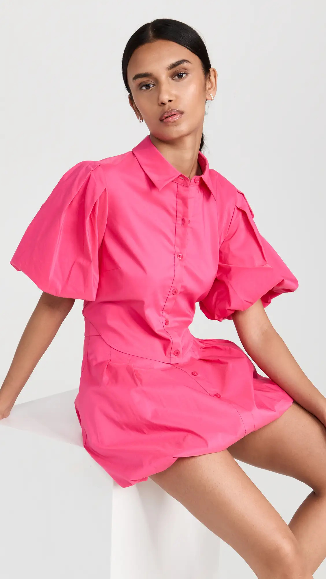 Side Cutout Shirt Dress | Shopbop