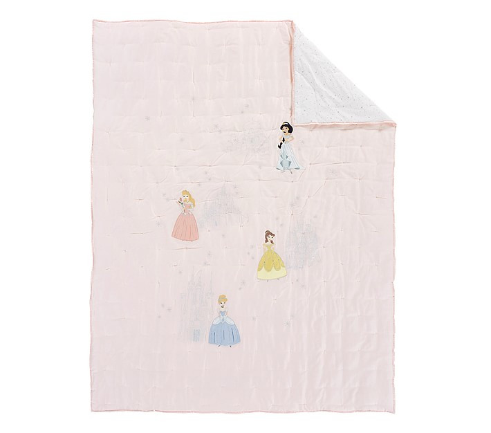 Disney Princess Castles Quilt & Shams | Pottery Barn Kids