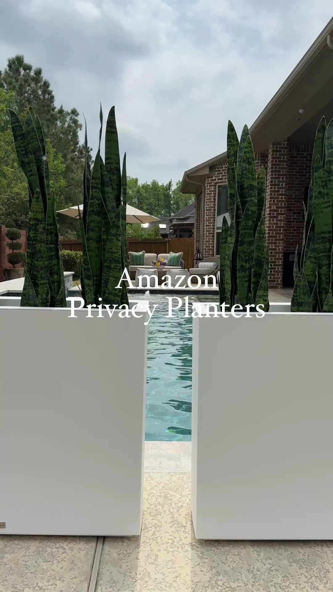 When your backyard needs a little privacy. 

Amazon privacy planters / faux snake plants / outdoor privacy ideas / stylish backyard decor / low maintenance plants / neutral outdoor style / faux plant decor / Amazon home finds / backyard refresh / patio privacy solution / modern outdoor planters / no water needed / easy outdoor styling / cozy outdoor space / artificial plant ideas / privacy without the hassle / realistic faux greenery / Amazon outdoor finds / sleek patio look / LTK home finds

#LTKStyleTip #LTKSeasonal #LTKHome