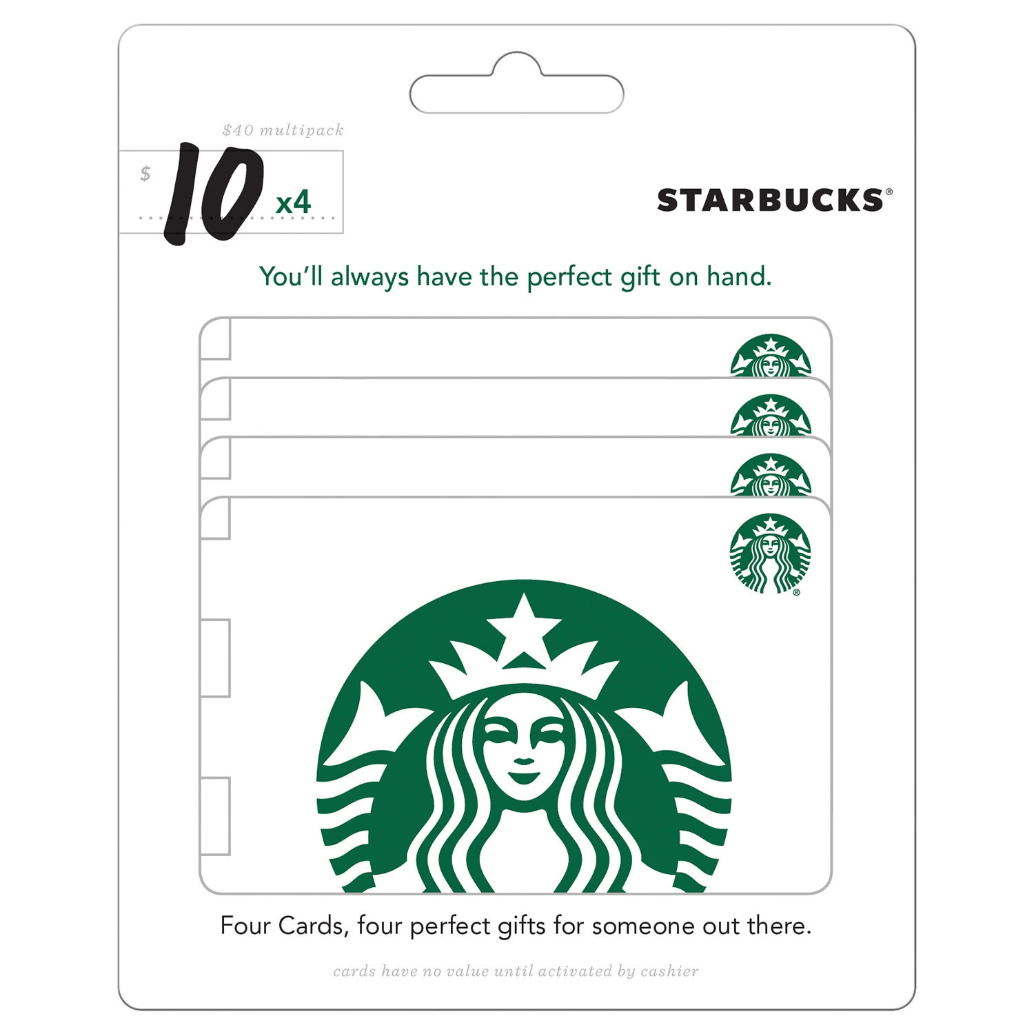 Starbucks $40 Gift Card Multi-Pack for $38.64 | Sam's Club