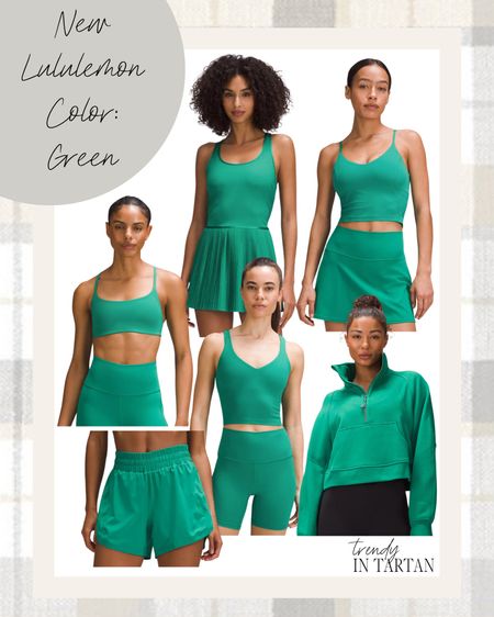 New Lululemon color: green!

Activewear, athleisure, workout outfit, tennis dress, sweatshirt, sports bra, running shorts 

#LTKSeasonal #LTKActive #LTKstyletip