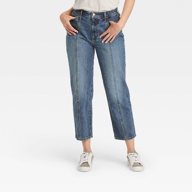 Women's Curvy Fit High-Rise Vintage Straight Jeans - Universal Thread™ | Target