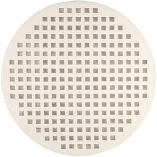 nuLOOMDaleyza Checkered Machine Washable Cream 6 ft. Modern Round Rug(27)Questions & Answers | The Home Depot