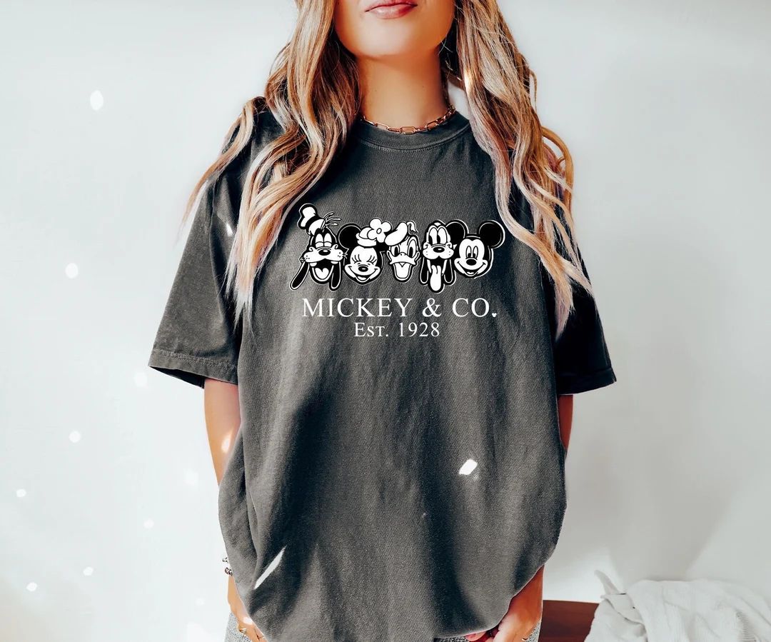 Disneyworld Comfort Colors Shirts retro epcot Mickey Shirt - Etsy | Etsy (US)