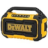 DEWALT 20V MAX* Bluetooth Speaker for Jobsite, Tool Only (DCR010) | Amazon (US)