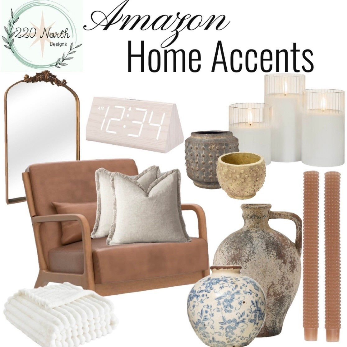 Absolutely Beautiful Home Furnishings & Decor from Amazon!

These stunning pieces are the perfect blend of earth and neutral tones 

I love the look of bringing a terracotta color in for 2025 

2025 home trends, Amazon finds, amazon home, home decor, amazon furniture, amazon must haves, accent chairs, mirrors, candles, terracotta vase, throw blanket, neutral home decor 

#LTKHome