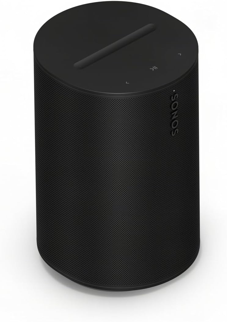 Sonos Era 100 SL Compact, Microphone-Free Speaker - Black | Amazon (US)