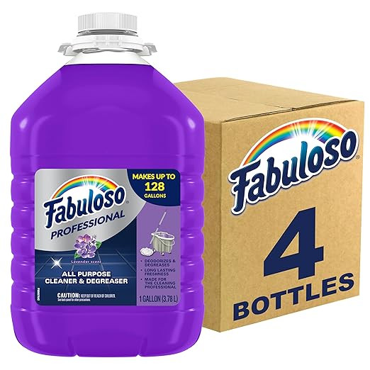 FABULOSO 128oz LAVENDER Pack of 4 | Amazon (US)