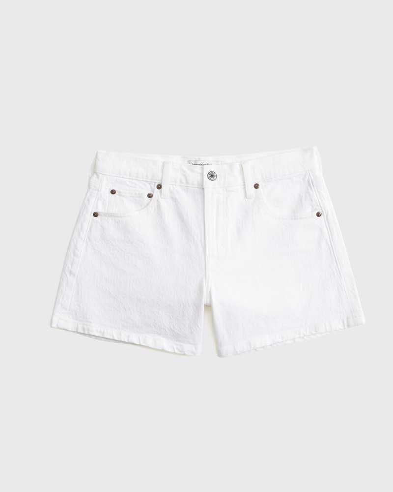 Mid Rise A-Line Short | Abercrombie & Fitch (US)