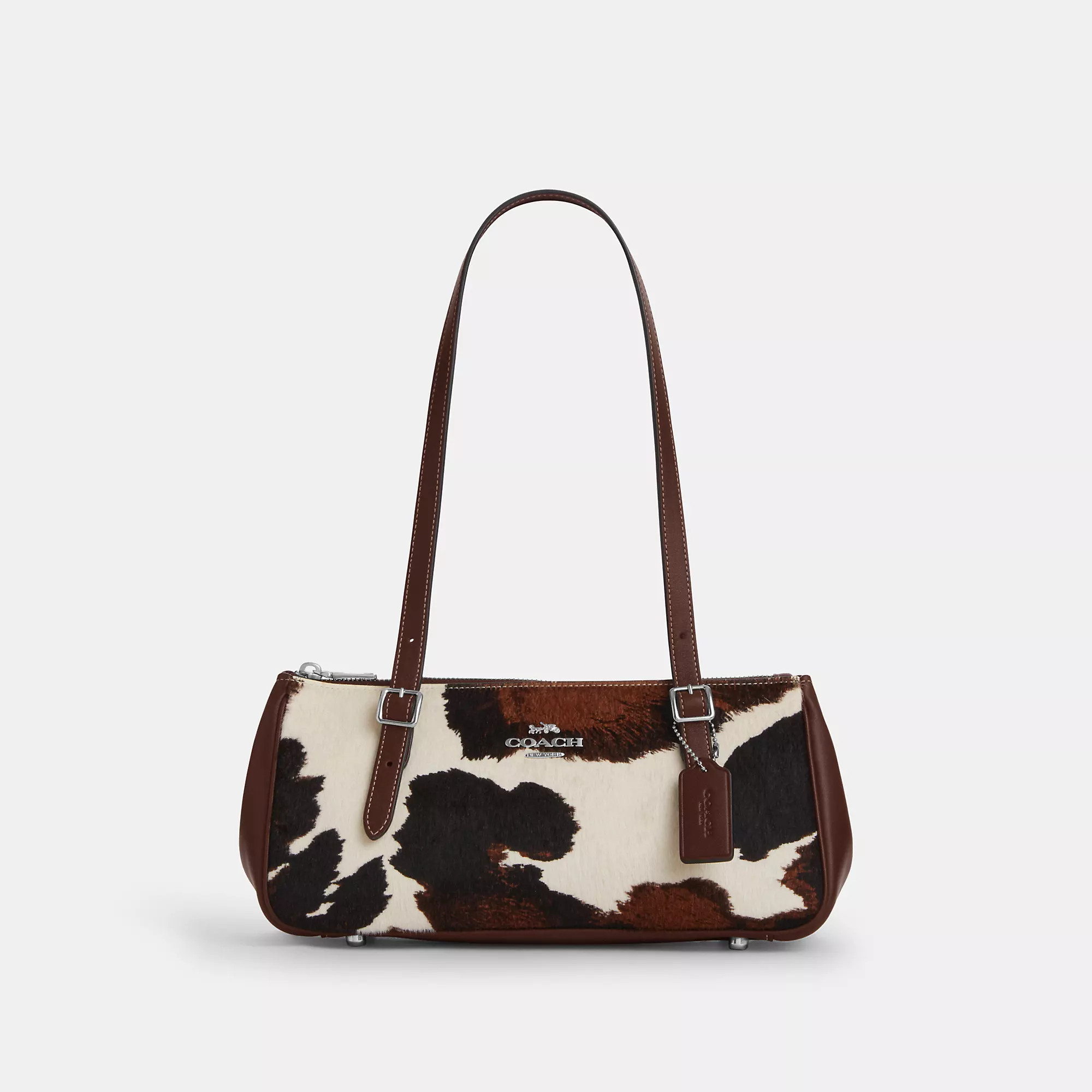 COACH Asher Shoulder Bag With Cow Print - Women's - Multi | Coach Outlet CA