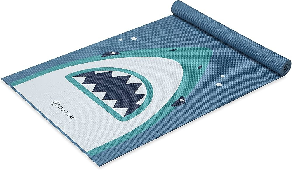 Gaiam Kids Yoga Mat Exercise Mat, Yoga for Kids with Fun Prints - Playtime for Babies, Active & C... | Amazon (US)