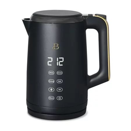 Beautiful 1.7L Electric Kettle, Black Sesame by Drew Barrymore | Walmart (US)