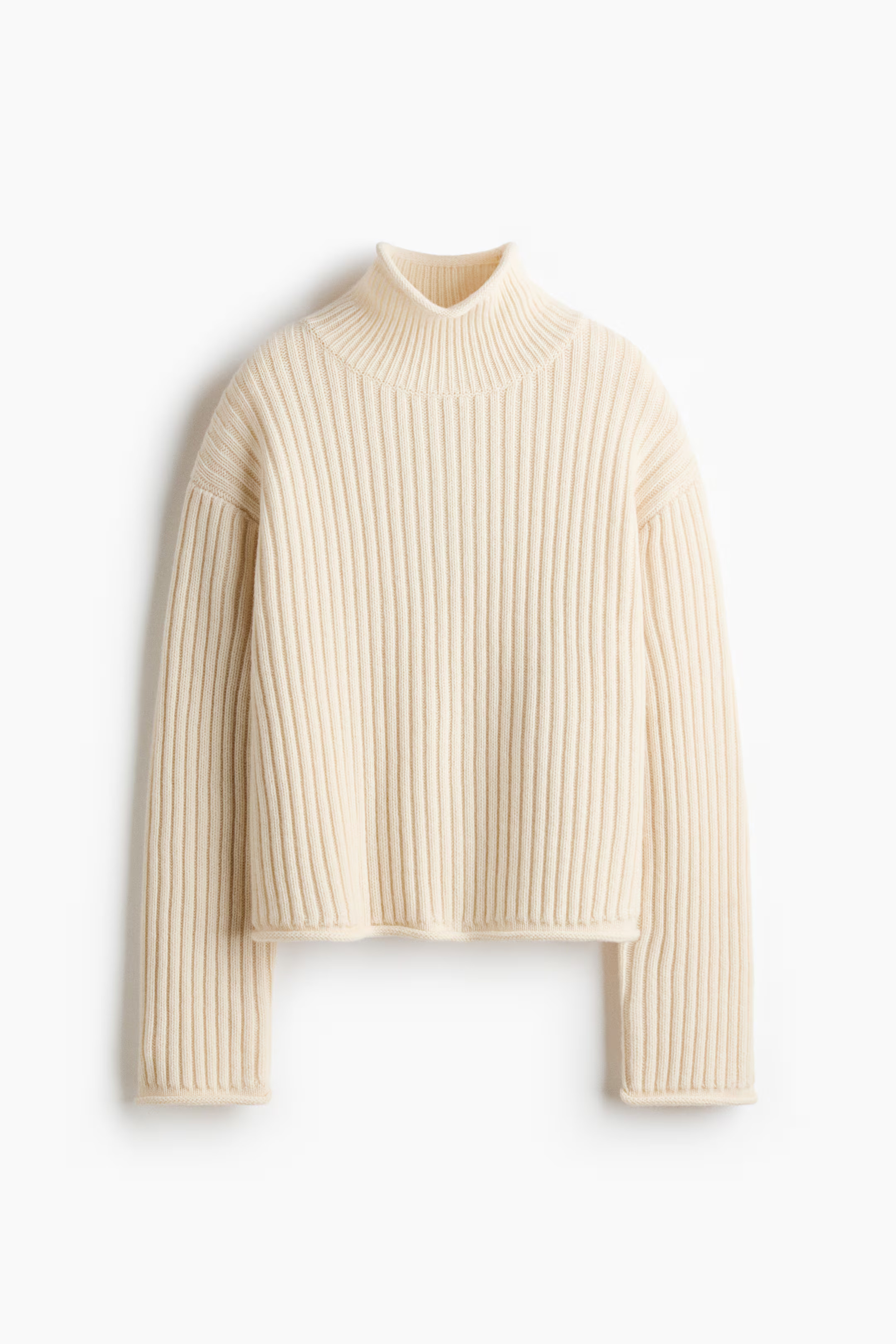 Rib-knit wool jumper | H&M (UK, MY, IN, SG, PH, TW, HK)
