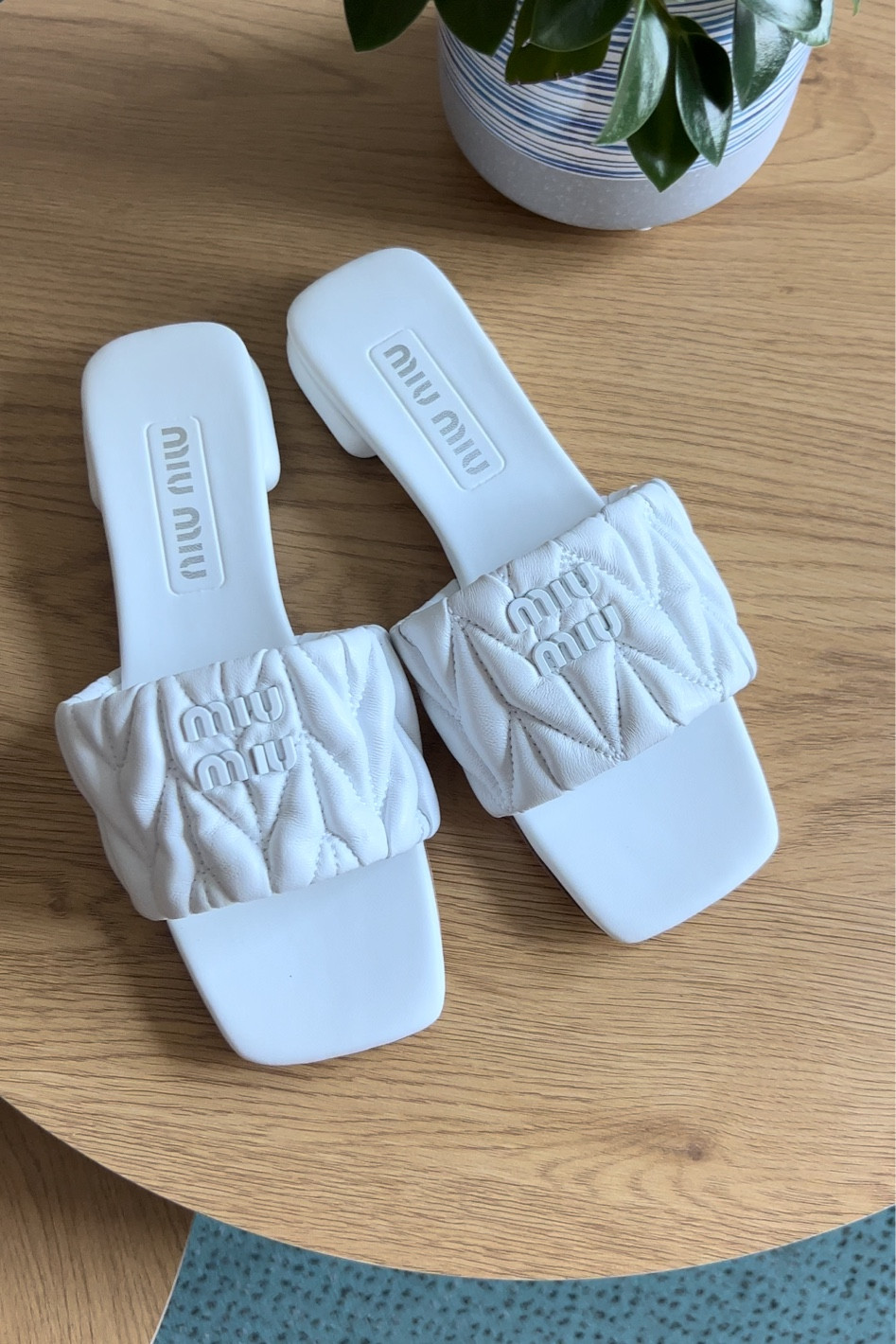 Miu miu slippers! 
These are truly amazingly soft and comfy, they come in a full packaging and they fit true to eur size! 

#LTKSaleAlert #LTKShoeCrush #LTKFindsUnder100