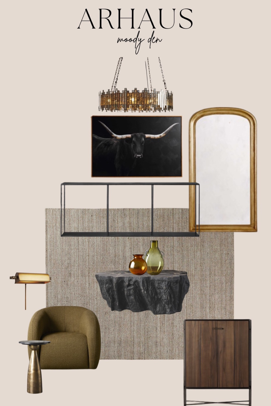 Our moody man cave 🥃

#LTKhome