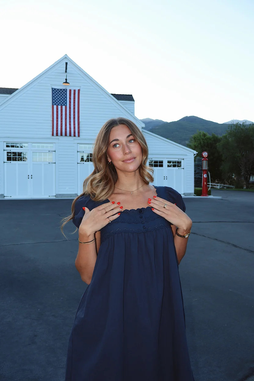 Janie Eyelet Dress | Henly