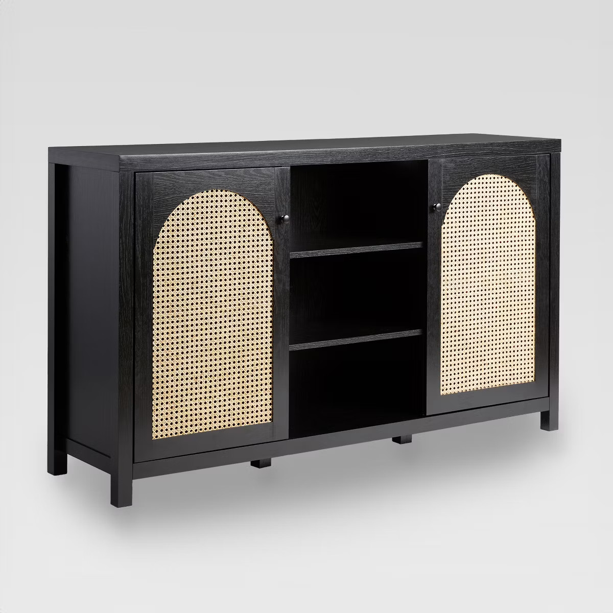Saracina Home 58" Arched Rattan Door Sideboard | Target