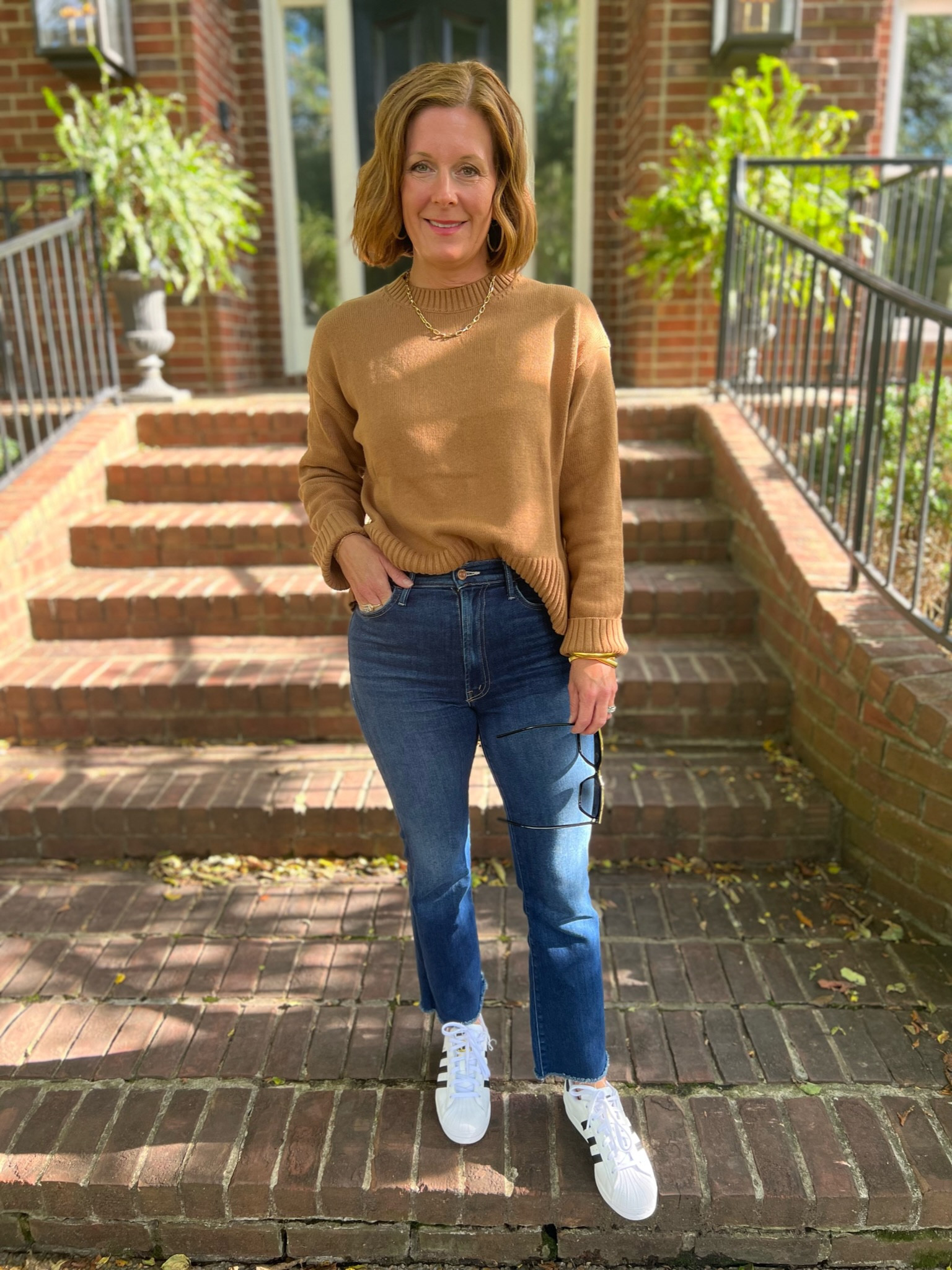 Sweater and jeans…. Our favorite fall on the go look 🍂🍂

#LTKSeasonal #LTKshoecrush #LTKstyletip