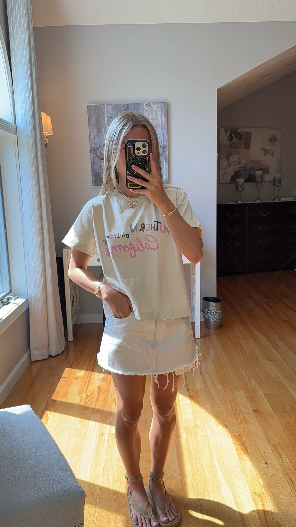 wearing a small in tee and 23 in skirt!

#LTKU #LTKSeasonal #LTKootd