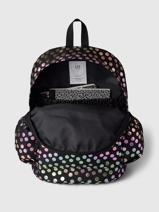 Kids Recycled Metallic Dot Backpack | Gap (US)