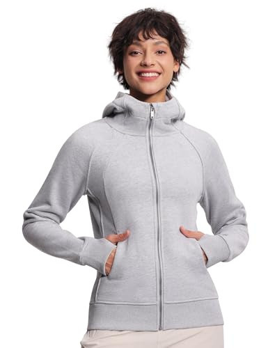 THE GYM PEOPLE Women's Zip Up Hoodies Fleece Workout Jackets Sweatshirts with Pockets Thumb Hole | Amazon (US)
