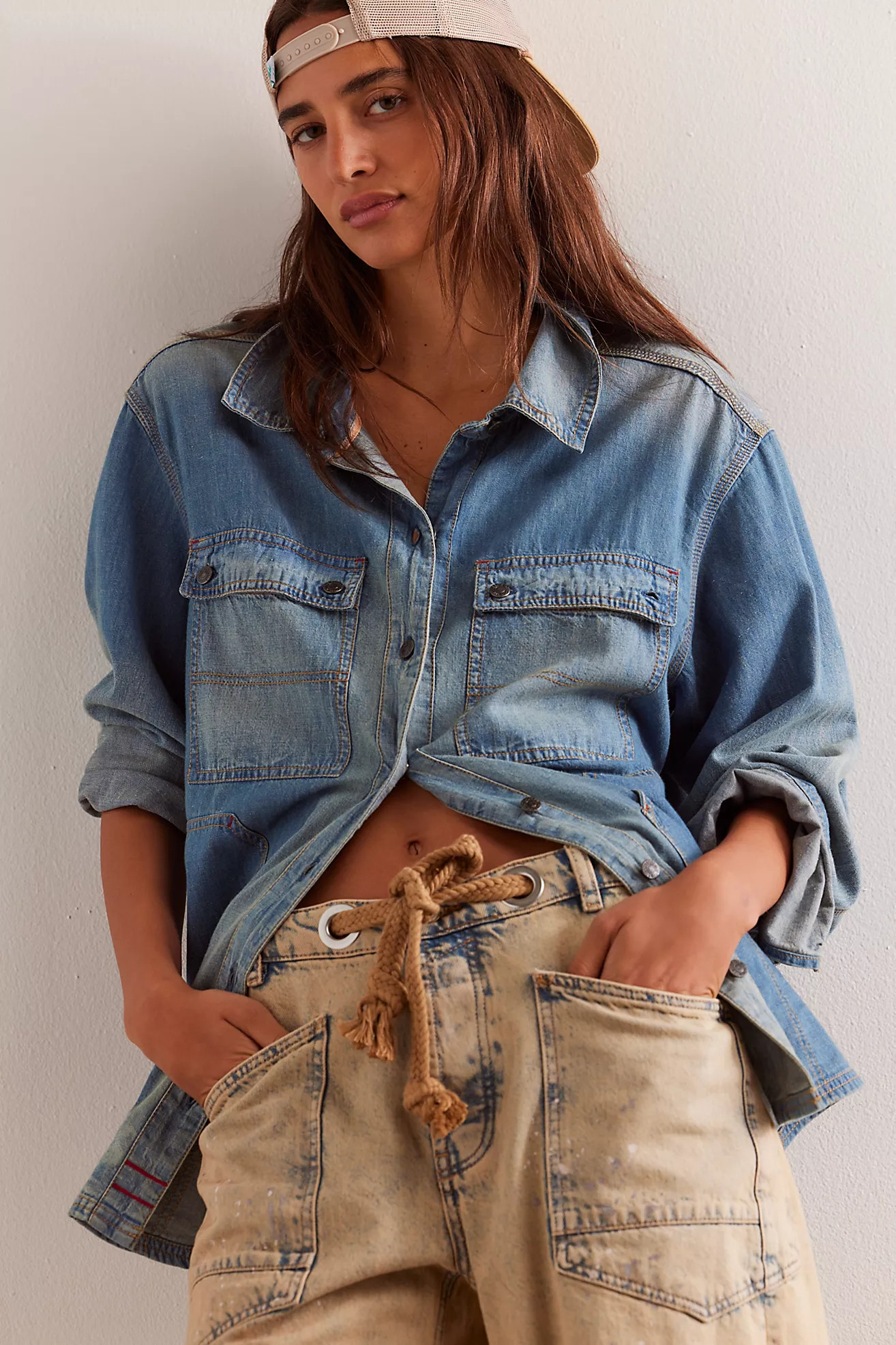 We The Free Moxie Pull-On Barrel Jeans | Free People (Global - UK&FR Excluded)