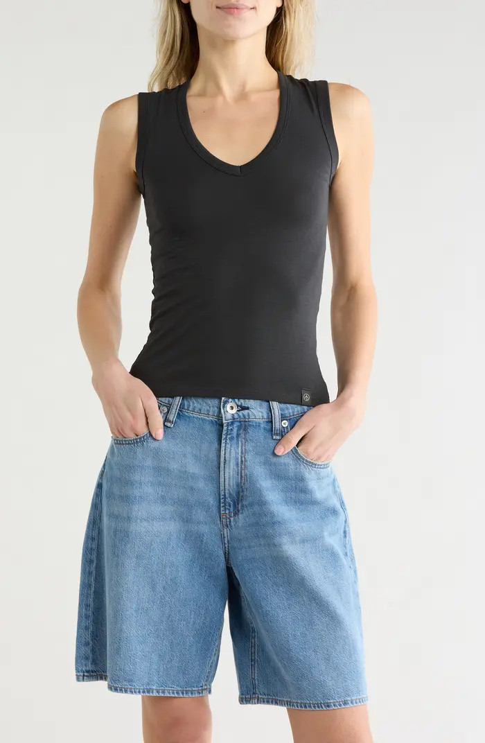 rag & bone Lucy V-Neck Sleeveless Top | Nordstromrack | Nordstrom Rack