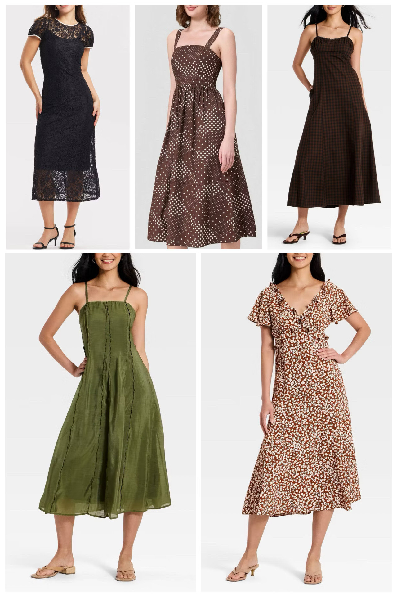 Target new arrivals, midi dresses

#LTKootd